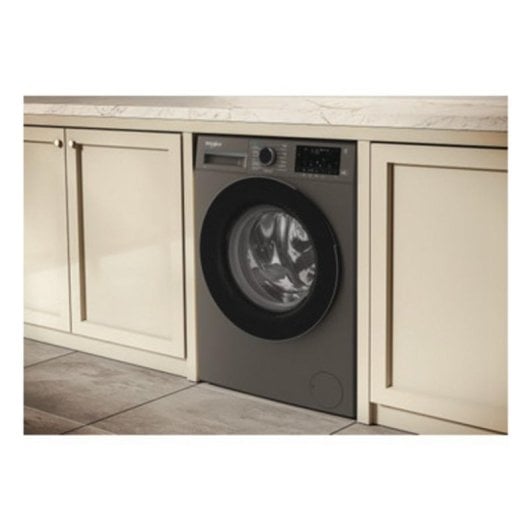 Lavadora Whirlpool WAM 07GB SPT Carga Frontal 10 kg 1400 rpm A Gris Manhattan WiFi IA