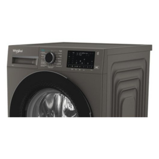 Lavadora Whirlpool WAM 07GB SPT Carga Frontal 10 kg 1400 rpm A Gris Manhattan WiFi IA