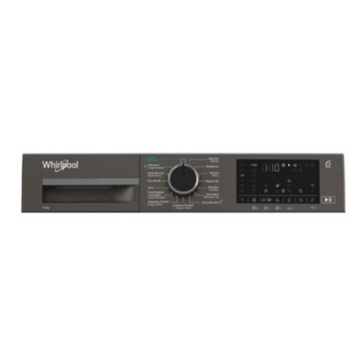Lavadora Whirlpool WAM 07GB SPT Carga Frontal 10 kg 1400 rpm A Gris Manhattan WiFi IA