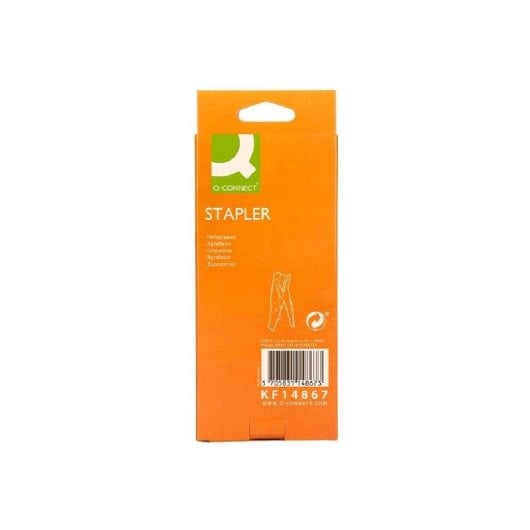Grapadora Tenaza Q-Connect Metalizada 25 Hojas