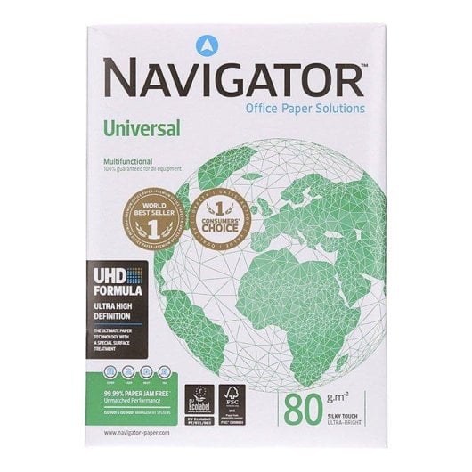 Carta Fotocopie Navigator Nav-80-a4 A4 80g 500 Fogli