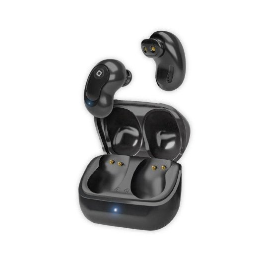 Auriculares SBS TEEARTWSBLGEMBTK inalámbricos True Wireless para llamadas y música negros