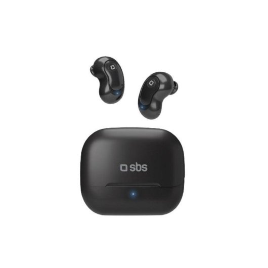 Auriculares SBS TEEARTWSBLGEMBTK inalámbricos True Wireless para llamadas y música negros