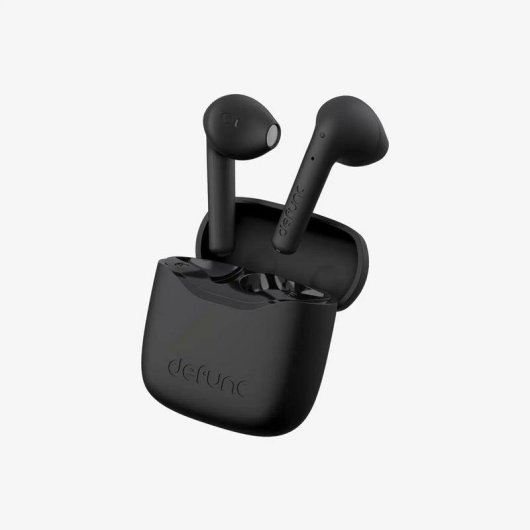 Auriculares DEFUNC True Lite Bluetooth 5.3 sans fil avec réduction de bruit IPX4 noir