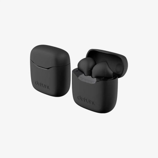Auriculares DEFUNC True Lite Bluetooth 5.3 sans fil avec réduction de bruit IPX4 noir