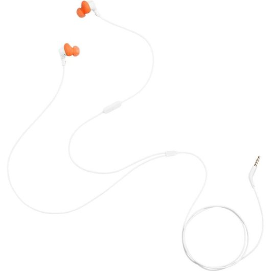 Auricolari JBL Endurance Run 3 con cavo 3,5 mm, sportivi, resistenti IP65, bianchi