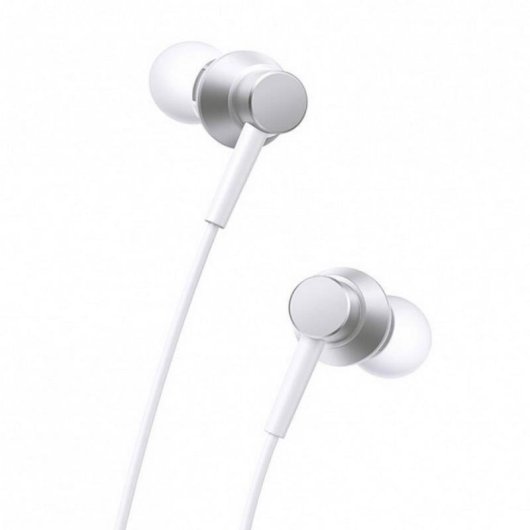 Auriculares Baseus ENCOK HZ11 com cabo 3,5 mm para chamadas e desporto brancos