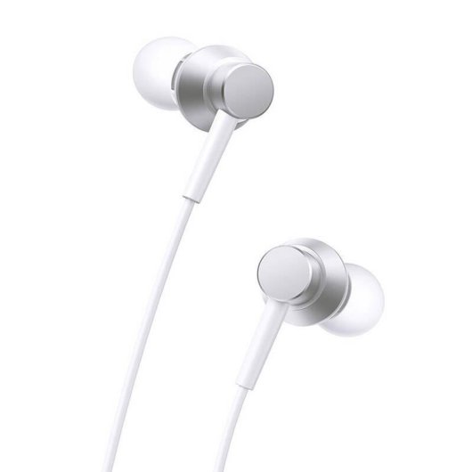 Auriculares Baseus ENCOK HZ11 com cabo 3,5 mm para chamadas e desporto brancos