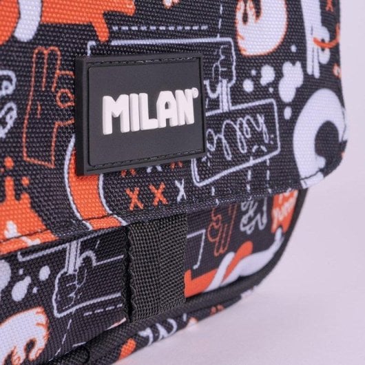Estuche Portatodo Triple Milan Fingers Con 4 Cremalleras