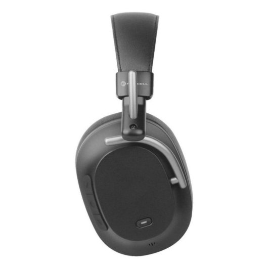 Auriculares Forcell sem fios Bluetooth com Cancelamento Ativo de Ruído USB-C Preto