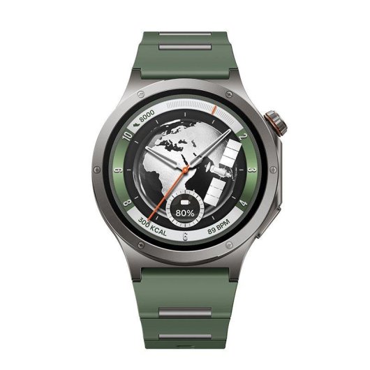 OnePlus Watch 4 Bluetooth 46mm OLED Verde M Resistencia Agua 5ATM+IP68 SpO2 Pulsómetro