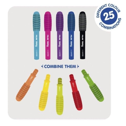 Bolígrafos Milan SWAY Combi Duo Pack 2 Unidades 4 Colores