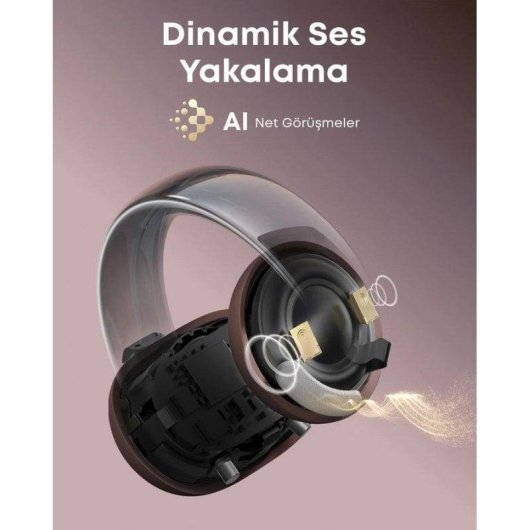 Auriculares Soundcore AeroClip inalámbricos Bluetooth deportivos con ANC rosa