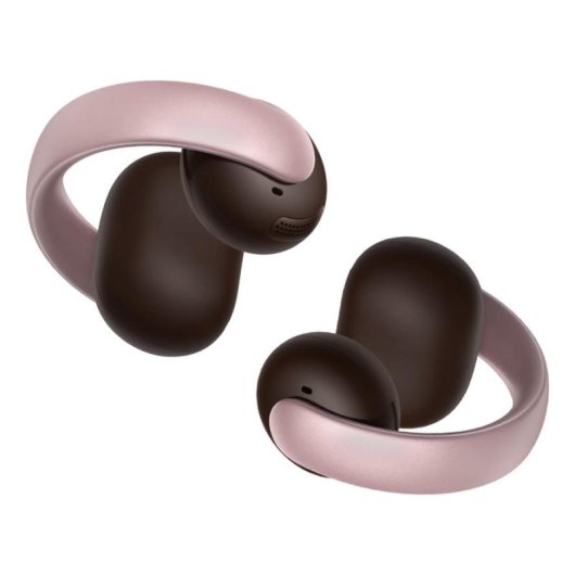 Auriculares Soundcore AeroClip inalámbricos Bluetooth deportivos con ANC rosa