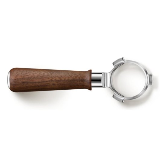 Portafiltro Sage Naked Portafilter 54mm Acero Inoxidable Nogal