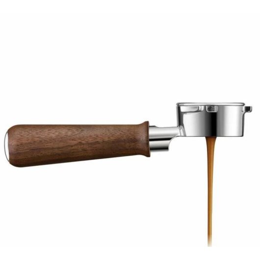 Portafiltro Sage Naked Portafilter 54mm Acero Inoxidable Nogal