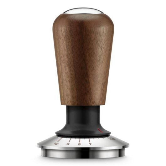 Prensador Sage Force Gauge 58mm Aço Inoxidável Nogueira
