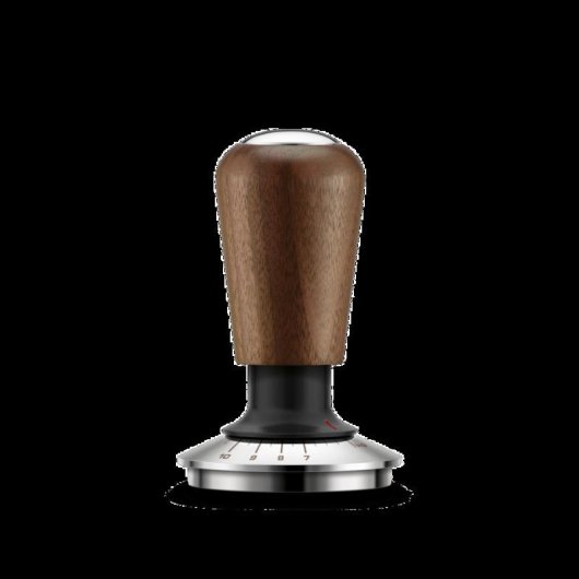 Prensador Sage Force Gauge 58mm Aço Inoxidável Nogueira