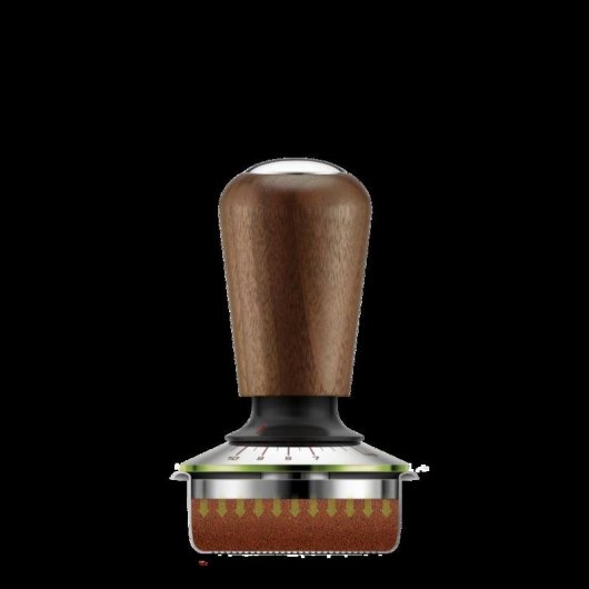 Prensador Sage Force Gauge 58mm Aço Inoxidável Nogueira