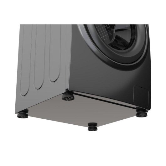 Bases Antivibración Meliconi 4 Unidades Negro para Lavadora y Secadora