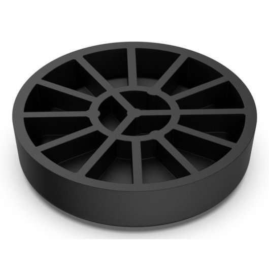 Bases Antivibración Meliconi 4 Unidades Negro para Lavadora y Secadora