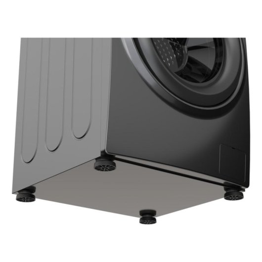 Bases Antivibración Meliconi 4 Unidades Negro para Lavadora y Secadora