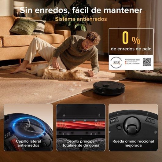 Saugroboter mit Wischfunktion Roborock Qrevo S Pro Navigationsklasse LiDAR 18.500 Pa Multifunktionsbasis