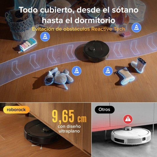 Saugroboter mit Wischfunktion Roborock Qrevo S Pro Navigationsklasse LiDAR 18.500 Pa Multifunktionsbasis