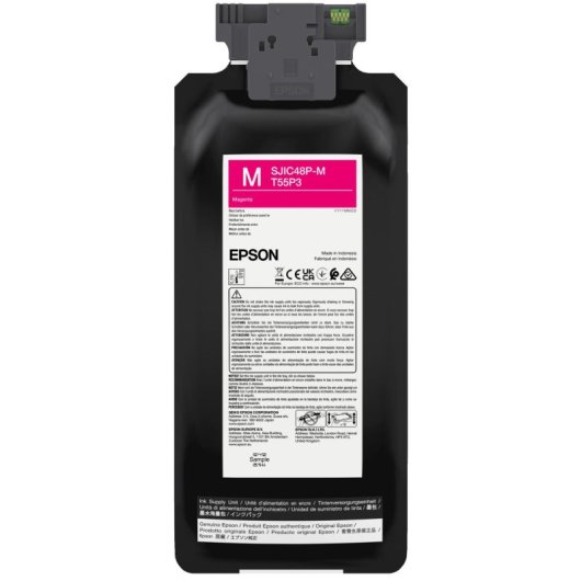 Cartouche Tinta Epson SJIC48P-M Magenta 480 ml Pack Individuel
