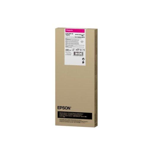 Cartouche Tinta Epson SJIC48P-M Magenta 480 ml Pack Individuel