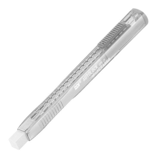 Portagomma retrattile anti-polvere Sdi con freno auto-bloccante grigio