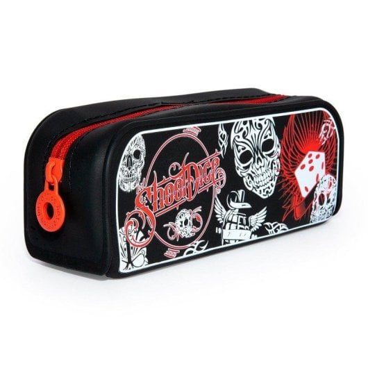 Astuccio Scolastico Office Box Calavera Silicone Morbido