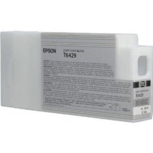 Cartucho Epson T6429 Gris Claro 150 ml Tinta a Base de Pigmentos