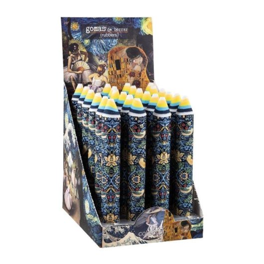 Set de 2 Gomas de Borrar Extra-grandes Formato Lápiz Javier