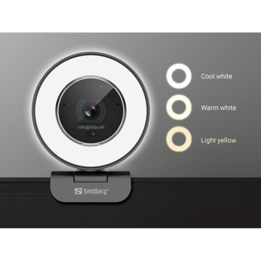 Webcam Sandberg Streamer USB Pro Elite 2K Full HD