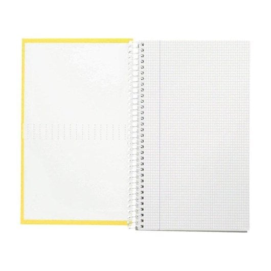 Quaderno Spirale A4 Liderpapel 80 pagine 90gr Giallo