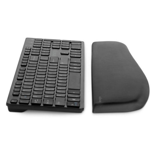 Suporte de Pulso Kensington ErgoSoft para Teclados Finos Preto Gel
