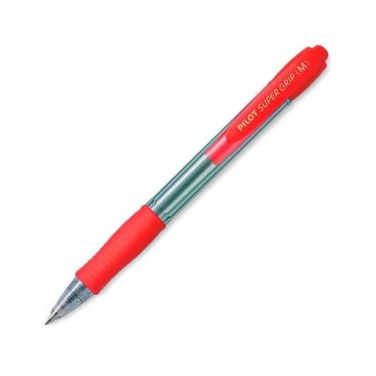 Penna Pilot Super Grip Rosso 10 unità