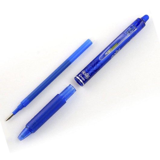 Penna Pilot Frixion Ball Clicker 0.7 mm Cancellabile Ricaricabile Grip Anti Fatica Nero