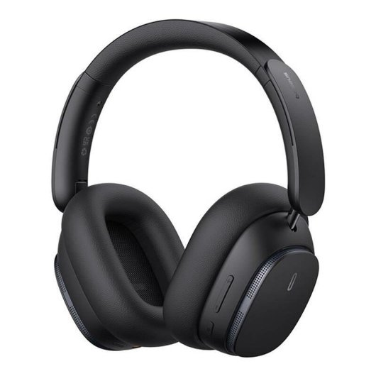 Auriculares Baseus Bowie H1 Pro inalámbricos Bluetooth con Cancelación de Ruido, Micrófono y Dolby Surround, negros