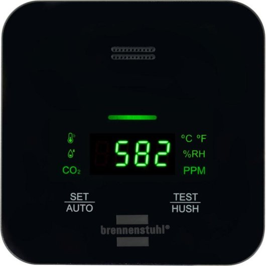 Détecteur de gaz Brennenstuhl C2M L 4050 Monoxyde de carbone Alarme 75 dB