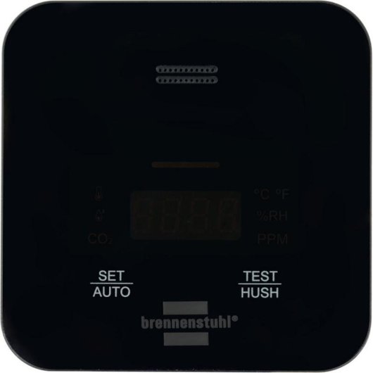 Détecteur de gaz Brennenstuhl C2M L 4050 Monoxyde de carbone Alarme 75 dB