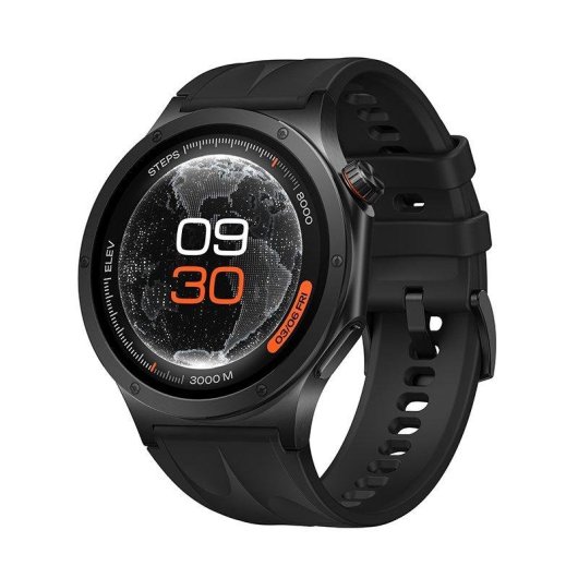 OnePlus Watch 4 Bluetooth 46mm OLED Noir Résistance Eau 5ATM IP68 SpO2 Pulsomètre