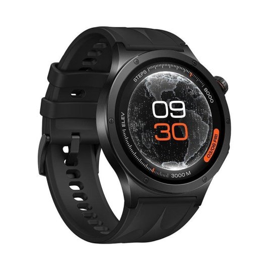 OnePlus Watch 4 Bluetooth 46mm OLED Noir Résistance Eau 5ATM IP68 SpO2 Pulsomètre