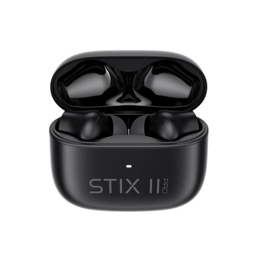Auriculares Veho VEP-771-STIX2-PRO-B inalámbricos Bluetooth para llamadas y deporte negros