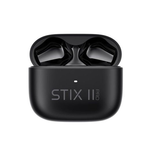 Auriculares Veho VEP-771-STIX2-PRO-B inalámbricos Bluetooth para llamadas y deporte negros