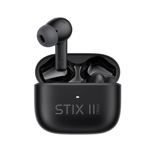 Auriculares Veho VEP-771-STIX2-PRO-B inalámbricos Bluetooth para llamadas y deporte negros