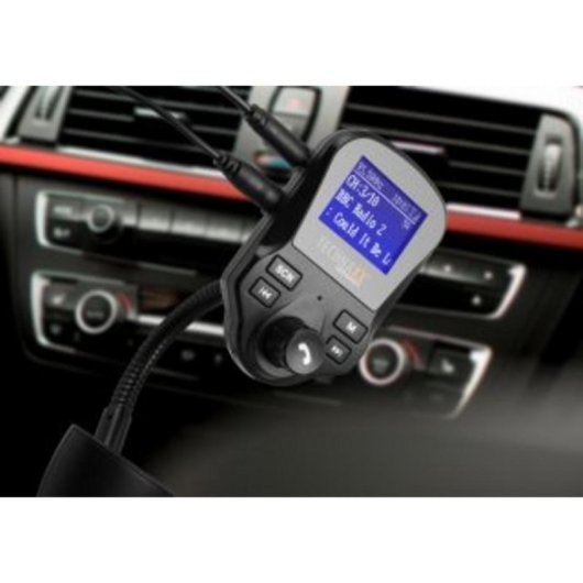 Transmisor de Audio Inalámbrico Technaxx FMT1500BT Bluetooth USB