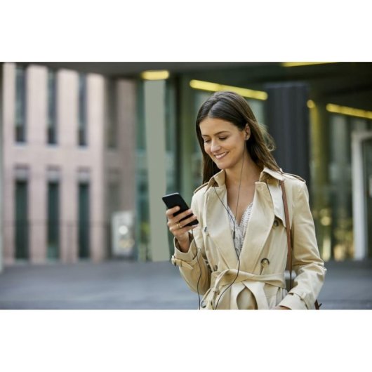 Altec Lansing kabelgebundene In-Ear-Kopfhörer mit 3,5-mm-Klinke für Anrufe und Musik schwarz