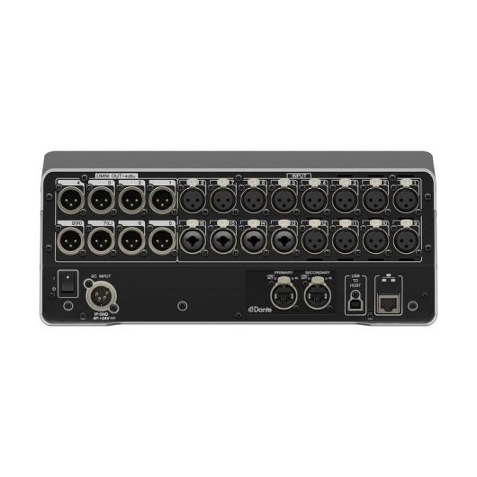 Mezclador de Audio Yamaha DM3 19 Canales Montaje en Rack Negro